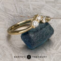The "Estelle" band in 18k yellow gold
