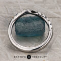 The "Halia" band in 14k white gold