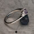 The "Estelle" ring in 14k white gold with 1.11-Carat Umba sapphire