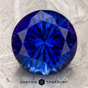6.72-Carat Royal Blue Tanzanite