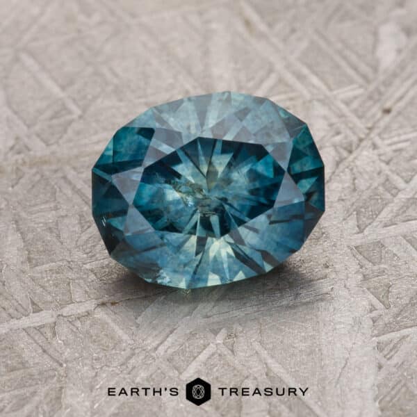 3.23-Carat Blue-Green Montana Sapphire (Heated)