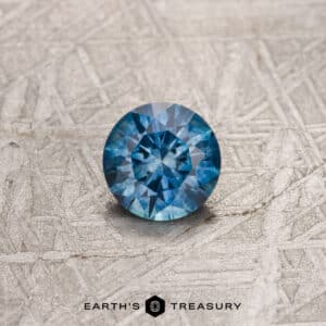 RARE !! SAPHIR VERT BLEU DE MADAGASCAR : 5 mm x 4 mm ★★ p382