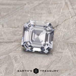 0.63-Carat Near Colorless Montana Sapphire