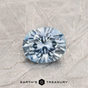 0.89-Carat Pale Aqua Blue Montana Sapphire (Heated)