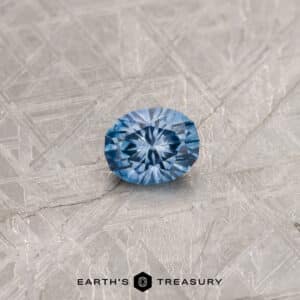 0.81-Carat Medium Blue Montana Sapphire (Heated)