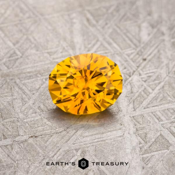 1.53-Carat Orange Montana Sapphire (Heated)