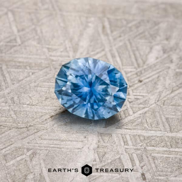 1.37-Carat Rich Sky Blue Montana Sapphire (Heated)