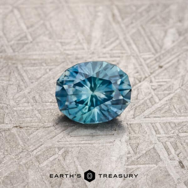 1.34-Carat Teal Blue Montana Sapphire (Heated)