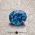 1.11-Carat Rich Teal Blue Montana Sapphire (Heated)