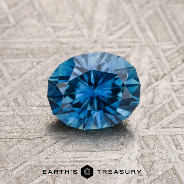 1.11-Carat Rich Teal Blue Montana Sapphire (Heated) 1.11-Carat Rich Teal Blue Montana Sapphire (Heated)
