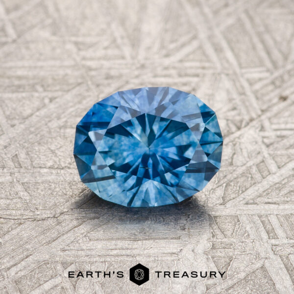 1.11-Carat Medium Blue Montana Sapphire (Heated)