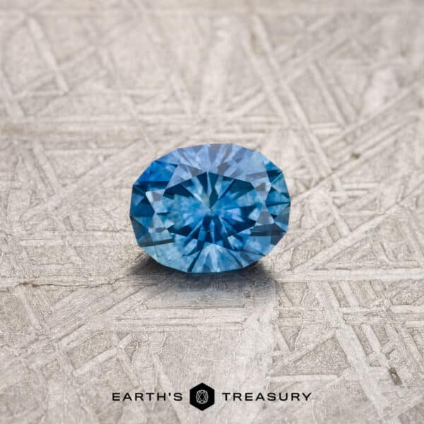 1.11-Carat Medium Blue Montana Sapphire (Heated)
