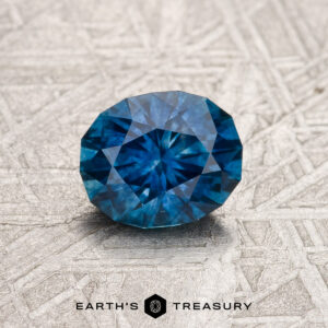 1.11-Carat Peacock Blue Montana Sapphire (Heated)