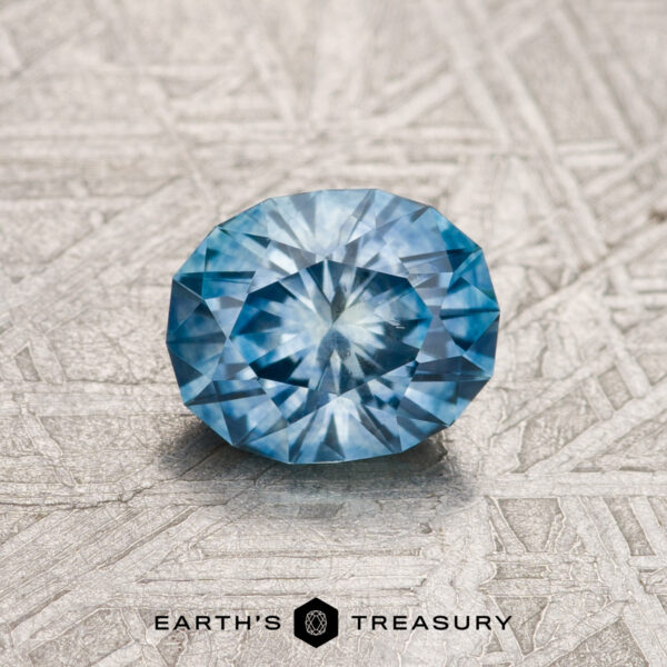0.93-Carat Aqua Blue Montana Sapphire (Heated) 0.93-Carat Aqua Blue Montana Sapphire (Heated)