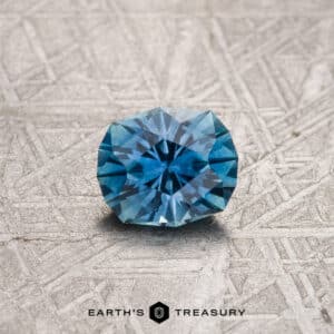 1.35-Carat Peacock Blue Montana Sapphire (Heated)