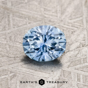 0.91-Carat Light Sky Blue Montana Sapphire (Heated)
