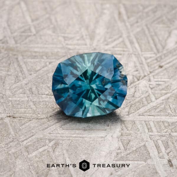 1.41-Carat Blue-Green Bicolored Montana Sapphire (Heated)
