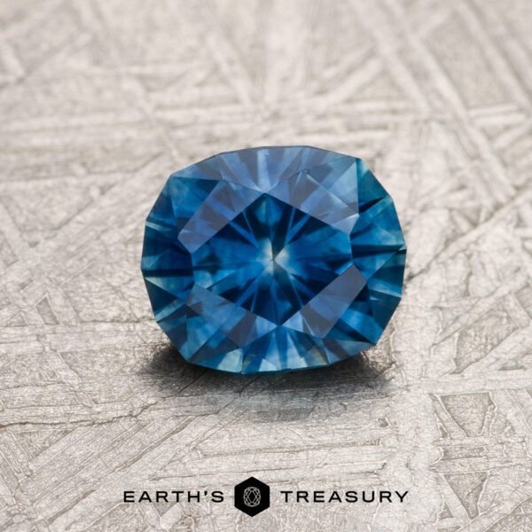 0.90-Carat Peacock Blue Montana Sapphire (Heated) 0.90-Carat Peacock Blue Montana Sapphire (Heated)
