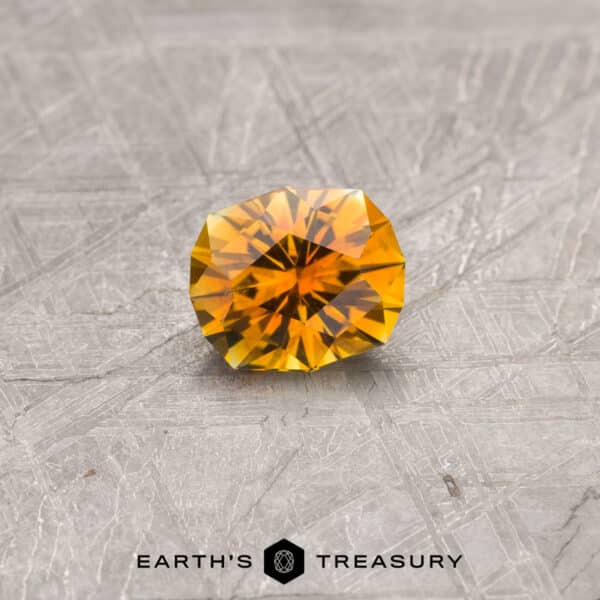 1.55-Carat Rich Orange Montana Sapphire (Heated)
