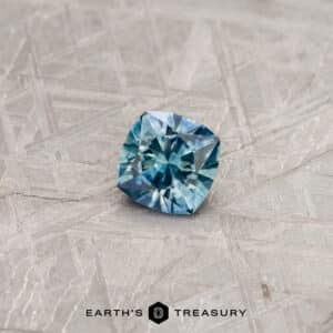 0.98-Carat Blue-Teal Particolored Montana Sapphire (Heated)