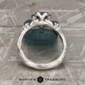 The “Magnolia” Ring in platinum with 1.59-Carat Montana Sapphire