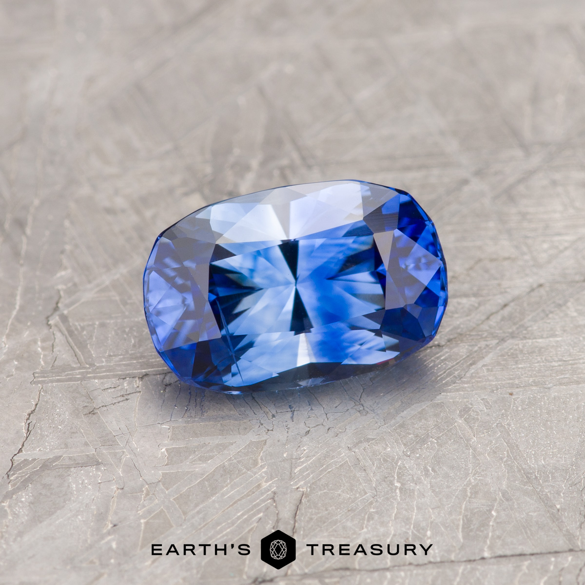 A blue ceylon sapphire in a classic oval design