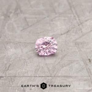 A pink Montana sapphire in our "Helena" oval design