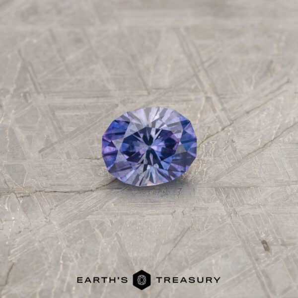 1.08-Carat Color Change Montana Sapphire (Heated) A color-change Montana sapphire in our "Serendipity" oval design