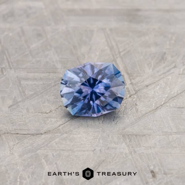 1.18-Carat Color Change Montana Sapphire (Heated) A color-change Montana sapphire in our "Helena" oval design