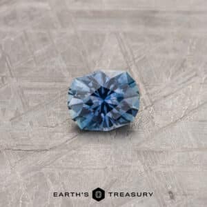 A color-change Montana sapphire in our "Helena" oval design