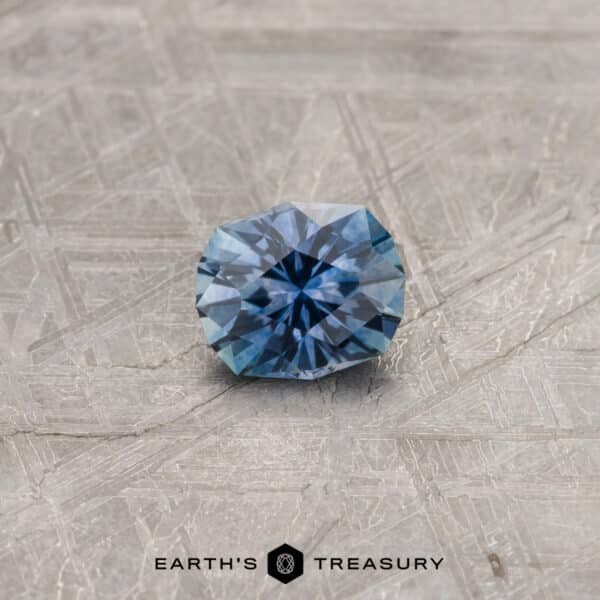 1.18-Carat Color Change Montana Sapphire (Heated) A color-change Montana sapphire in our "Helena" oval design