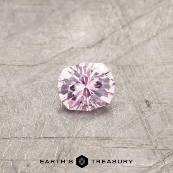 A pink Montana sapphire in our "Helena" oval design