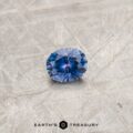 A color-change Montana sapphire in our "Serendipity" oval design
