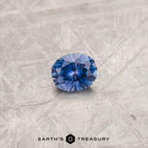 A color-change Montana sapphire in our "Serendipity" oval design