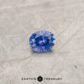 A color-change Montana sapphire in our "Serendipity" oval design