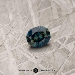 A particolored Australian Sapphire in our "Serendipity" oval design