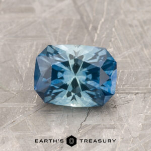 1.40-Carat Blue-Aqua Bicolored Montana Sapphire (Heated)