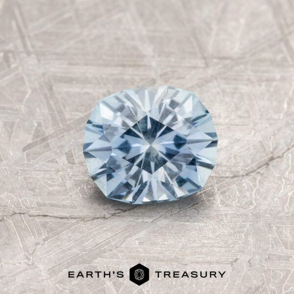 0.74-Carat Montana Sapphire A blue Montana sapphire in our "Hyperbola" oval design