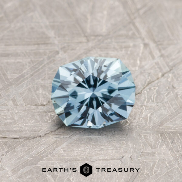 0.79-Carat Montana Sapphire A blue-green Montana sapphire in our "Helena" oval design