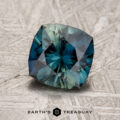 A particolored Australian Sapphire in our "Stella" square cushion design