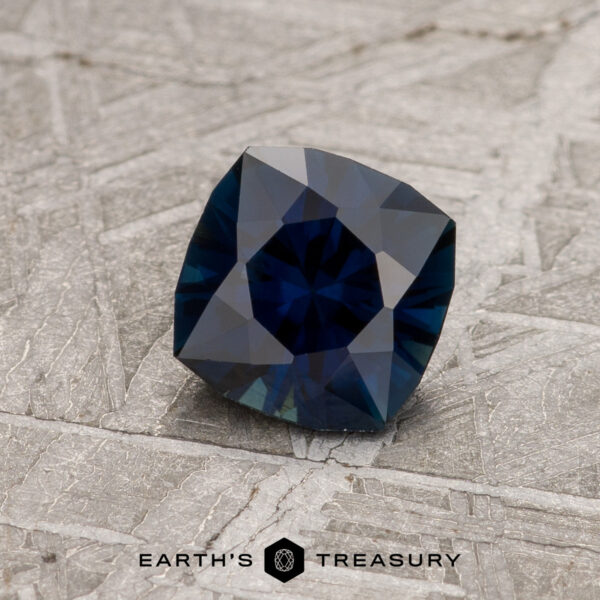 0.89-Carat Australian Sapphire (Heated) A blue Australian Sapphire in our "Stella" square cushion design