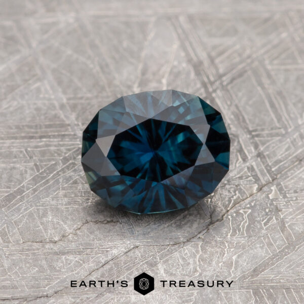 0.82-Carat Australian Sapphire (Heated) A blue Australian Sapphire in our "Serendipity" oval design