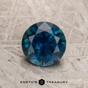 1.26-Carat Deep Blue-Green Montana Sapphire (Heated)