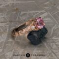 The "Deliah" Ring in 14k rose gold with 2.10-Carat Madagascar Sapphire