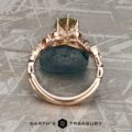 The “Posey” in 14k rose gold with 2.31-carat Montana sapphire