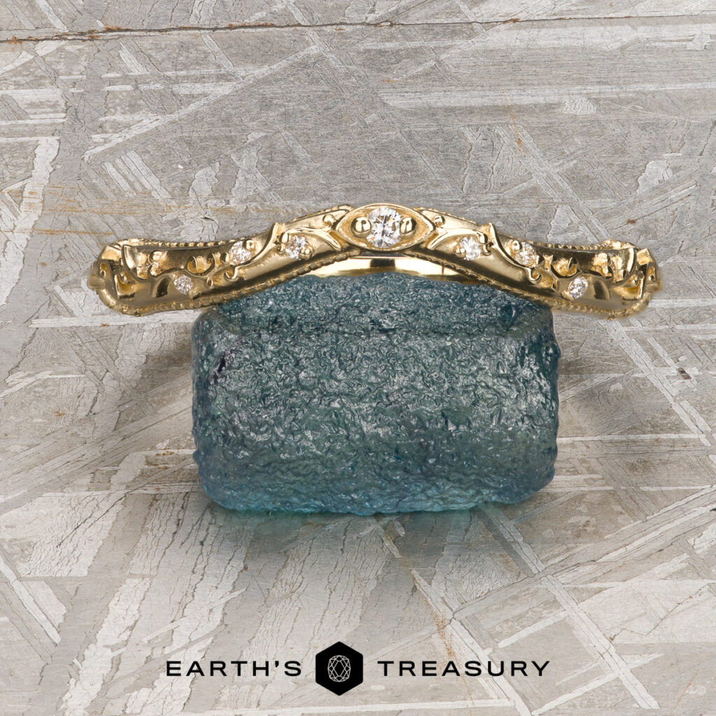 The "Deliah" Band in 14k Yellow gold