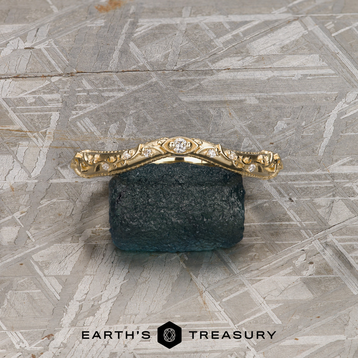 The "Deliah" Band in 14k Yellow gold