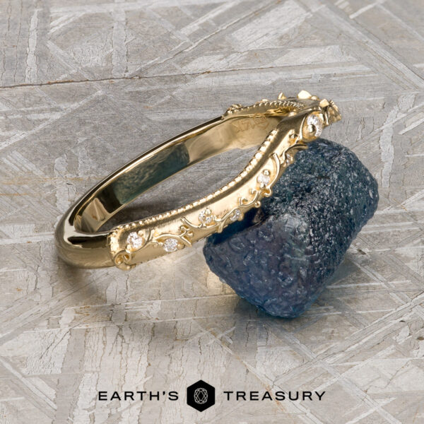 The "Deliah" Band in 14k Yellow gold The "Deliah" Band in 14k Yellow gold