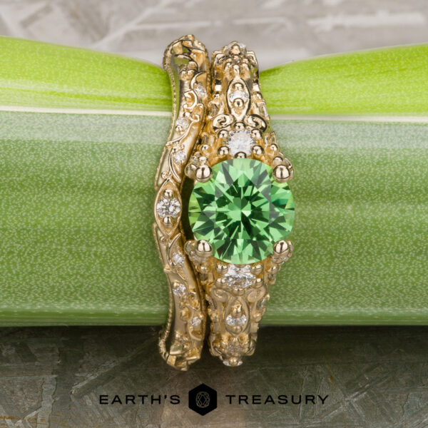 The "Deliah" Band in 14k Yellow gold The "Deliah" Band in 14k Yellow gold