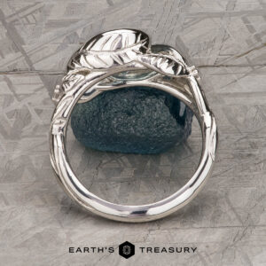The "Linden" Ring in Platinum with 1.76-Carat Montana Sapphire